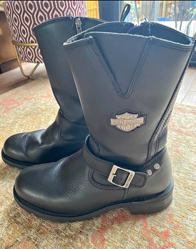 Harley davidson engineer boots - harley,