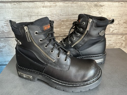 Harley davidson biker boots - davidson,