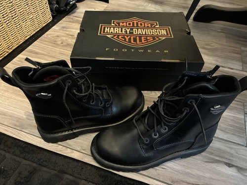 Harley davidson black leather - harley-davidson,