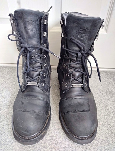 Harley davidson black boots - davidson,