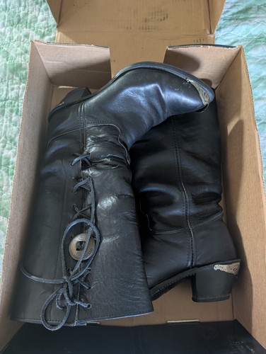 Vtg harley davidson boots - vtg,