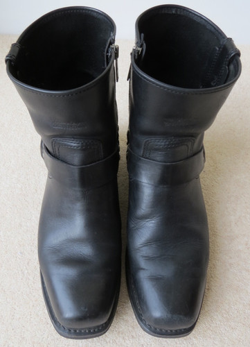 Harley davidson black leather - harley,