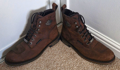 Harley davidson brown boots - harley,