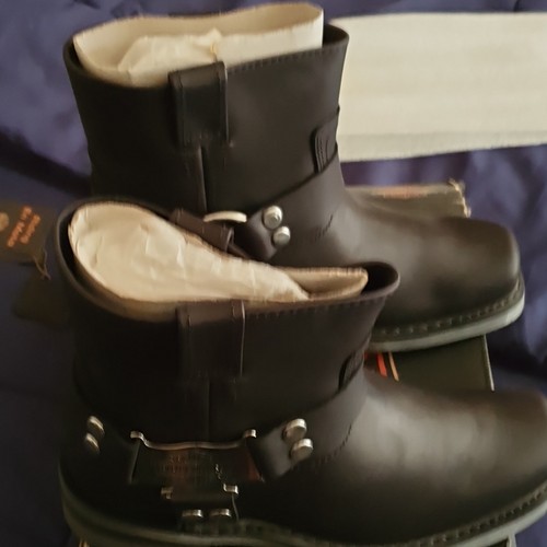 Harley davidson black - black, leather